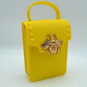 Queen Bee Crossbody Jelly Mini Cellphone Bag